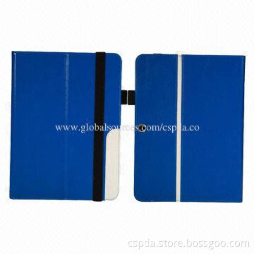 Folio PU Stand Cases for Samsung Galaxy 4, 10.1-inch with Card Slots